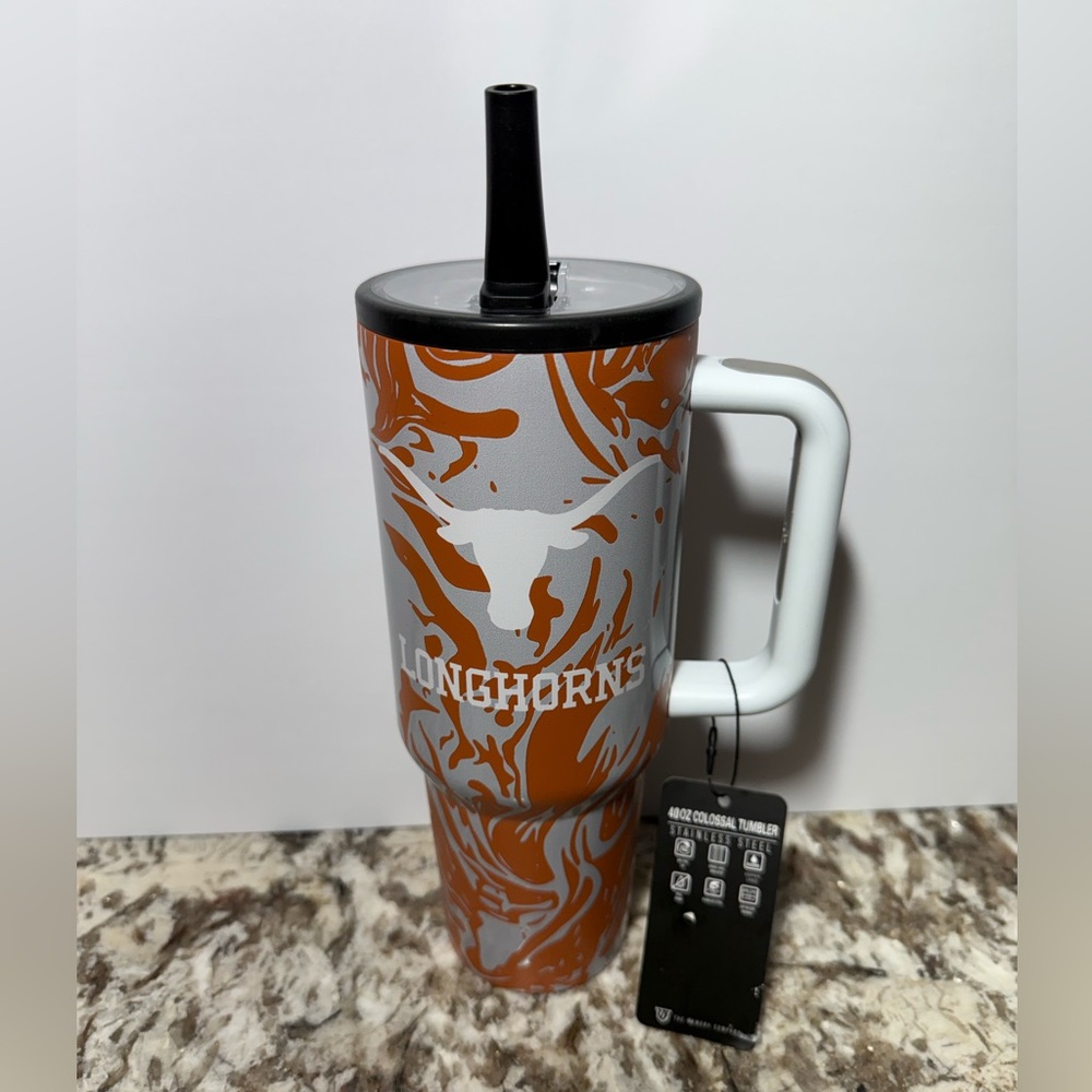 NWT UT Longhorns 40 0Z COLOSSAL TUMBLER
STAINLESS STEEL